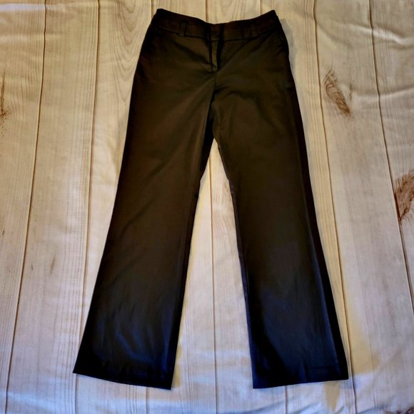Willi Smith Women’s Satiny Black Slacks Sz 6 - Picture 2 of 8